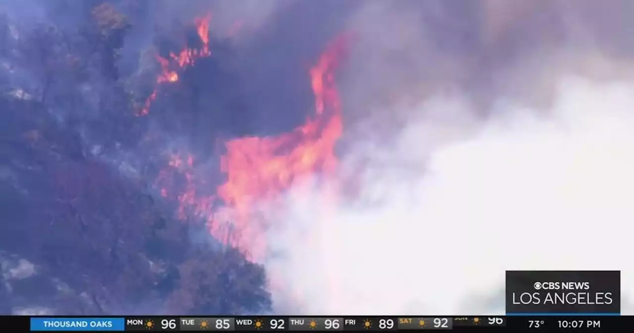 Gulch Fire burning near San Gabriel Dam 25% contained