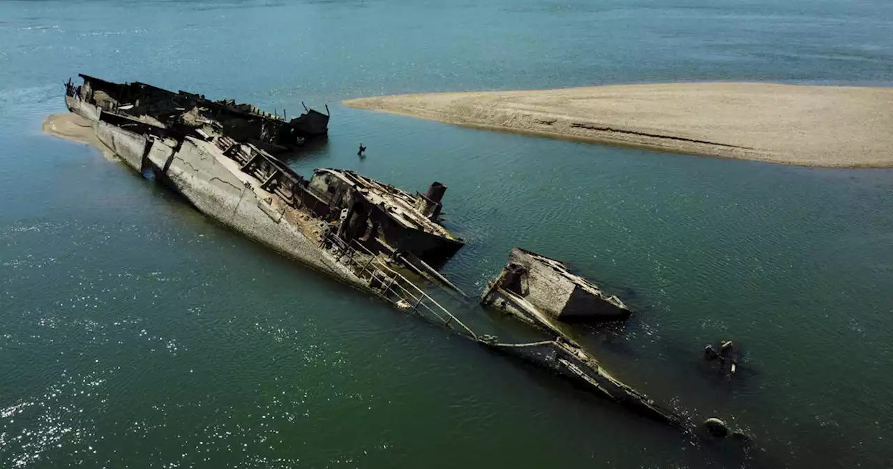 Efforts underway to remove hazardous sunken WWII German ships from the Danube River