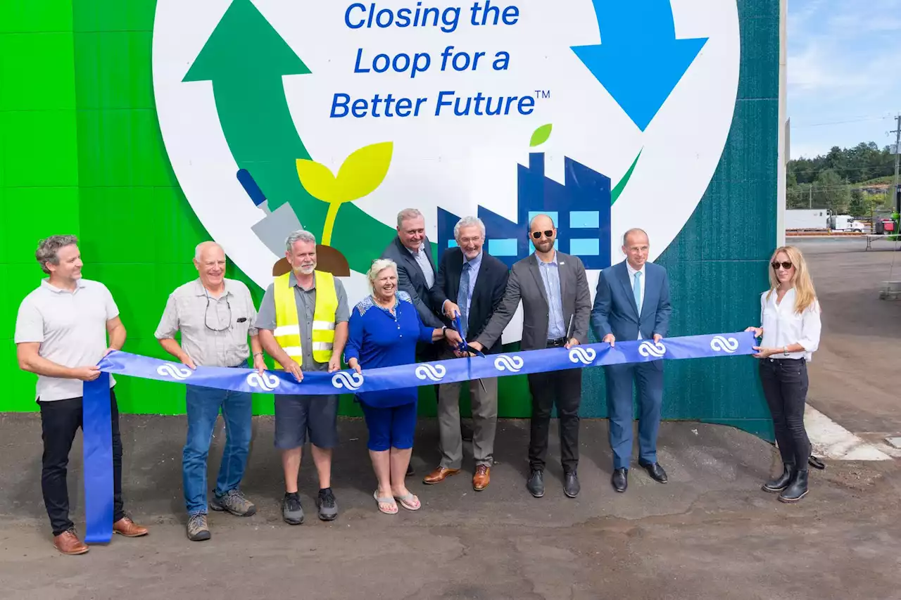 Newly upgraded organic waste processing facility opens in Nanaimo