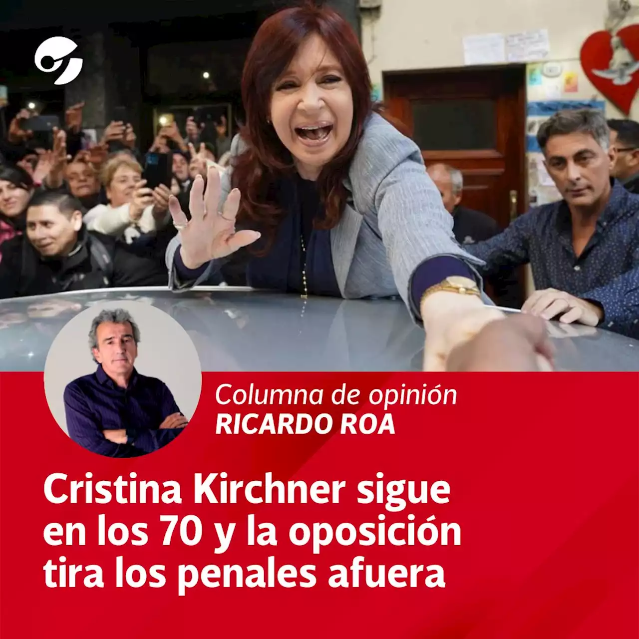 Cristina Kirchner sigue en los 70 y la oposición tira los penales afuera