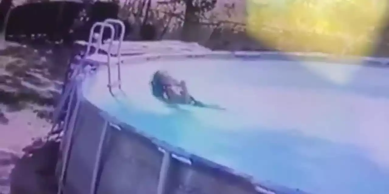 WATCH: 10-year-old saves mom from drowning after she has a seizure in pool