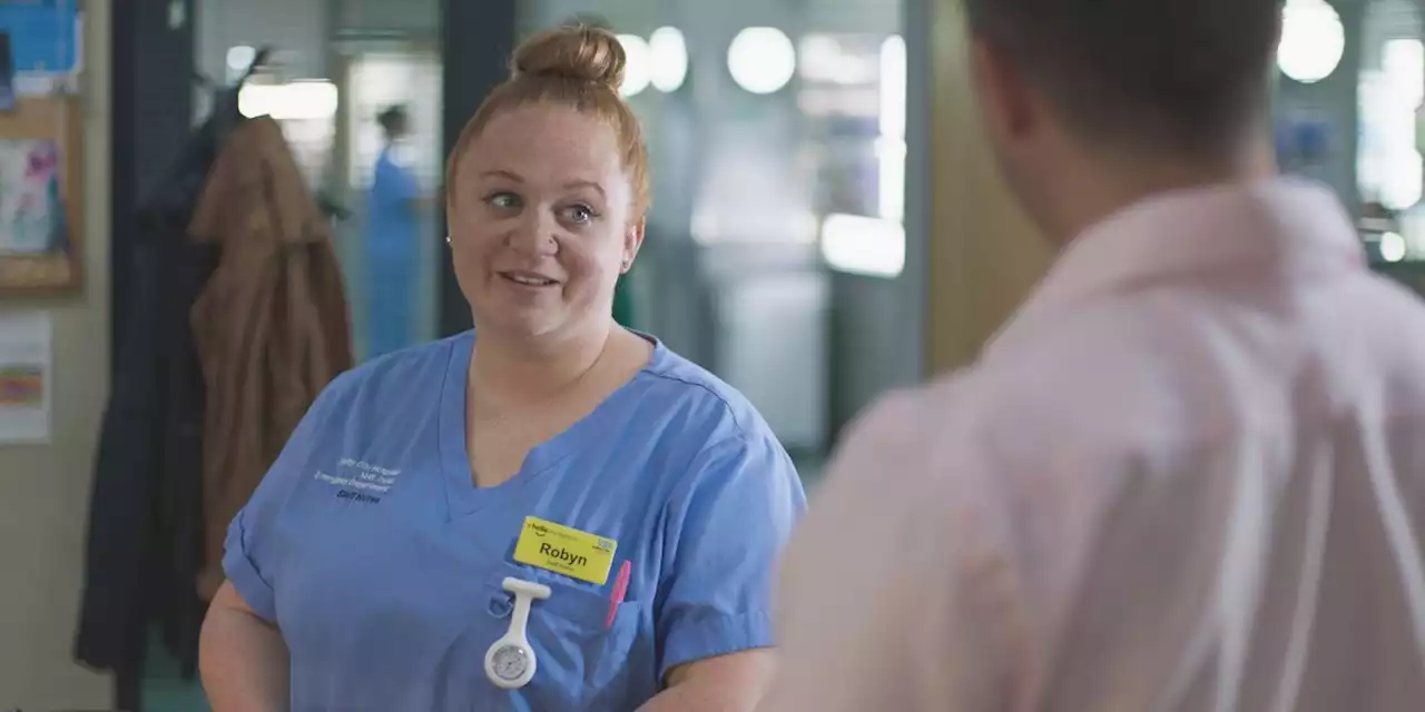 Casualty's Robyn Miller sparks baby fears in double episode