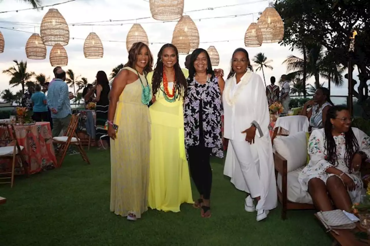 Oprah Throws Hawaiian Birthday Bash To Celebrate Ava DuVernay’s 50th