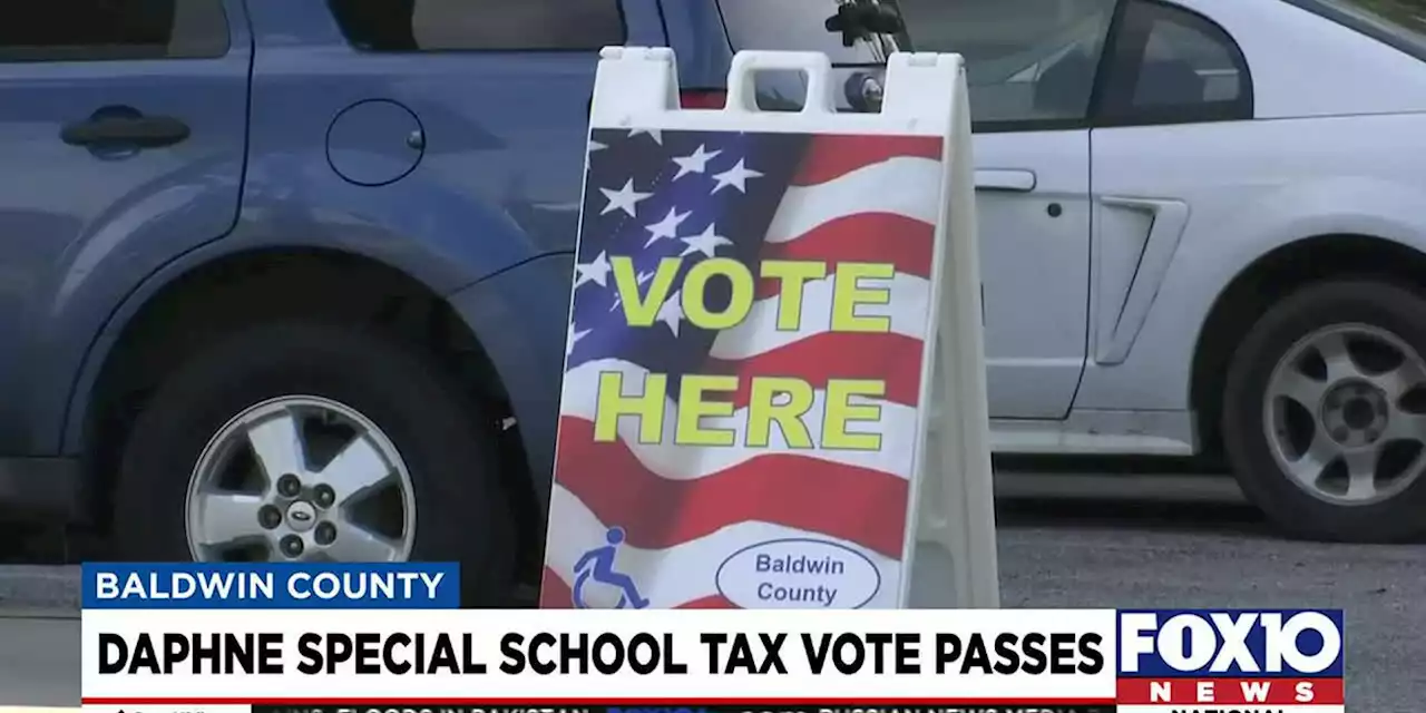 Daphne citizens vote to pass 3-mill property tax increase