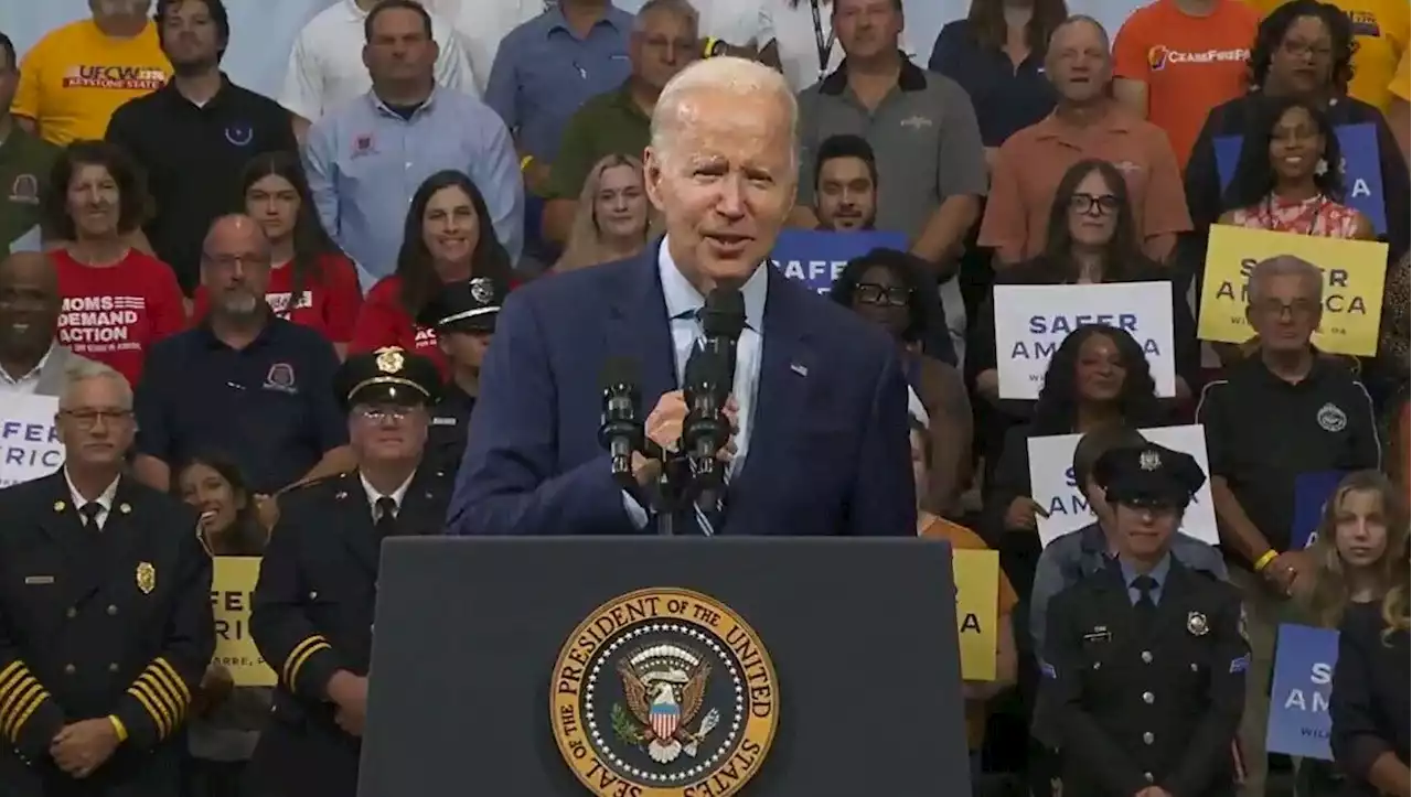 Biden pledges more gun control, funding for police in ‘Safer America Plan’ during Pennsylvania speech