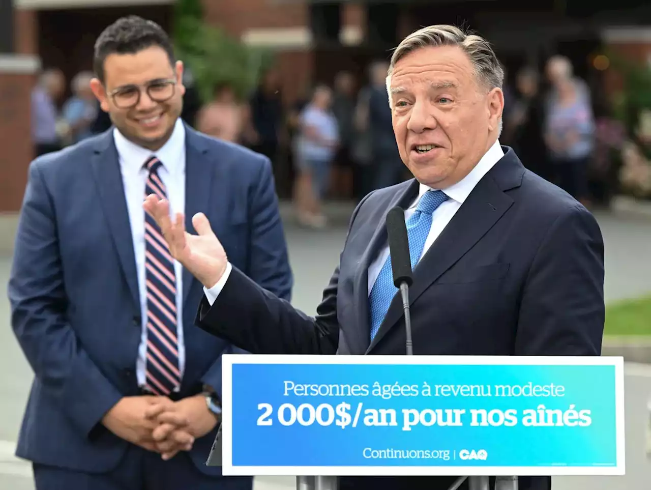 Quebec election: Legault forced to defend COVID-19 rules in conservative riding