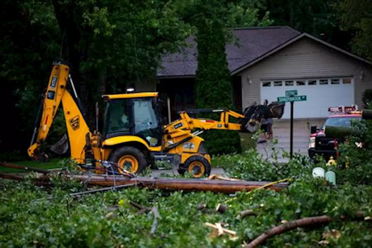 米ミシガン州、暴風雨により数十万世帯が停電 14歳少女が死亡 - トピックス｜Infoseekニュース