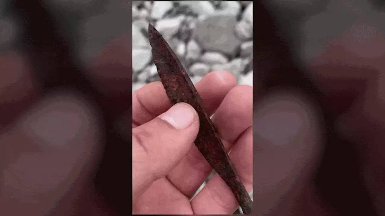 3-bladed arrowhead 'last touched by Vikings' revealed by melting ice patch