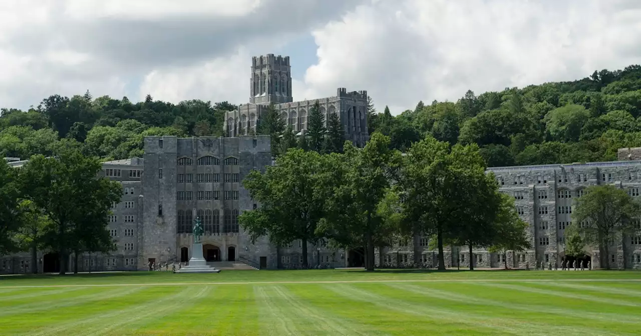 Ku Klux Klan plaque is mounted at the entrance of West Point's science center, congressional commission finds