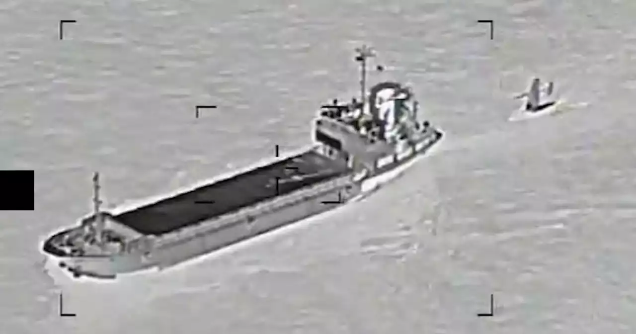 Video shows Iran trying to capture a U.S. drone