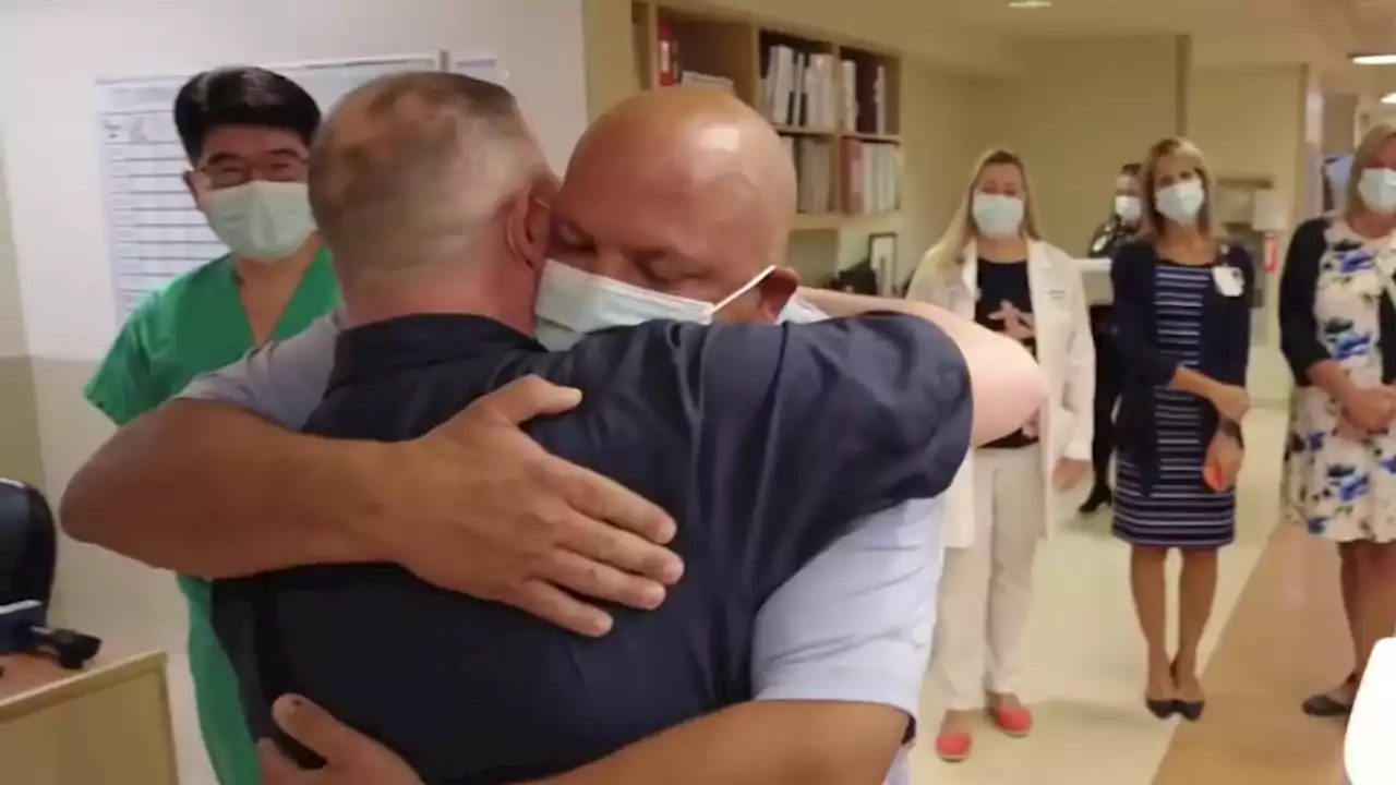 Tale of Two Miracles: Men Reunite After Fighting for Their Lives in NJ Hospital