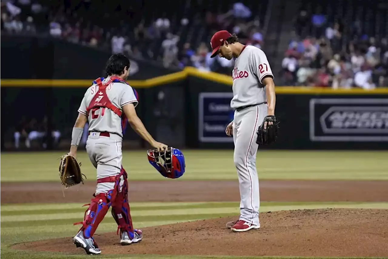 Phillies’ struggles out west continue in a blowout loss to the Diamondbacks, Zac Gallen