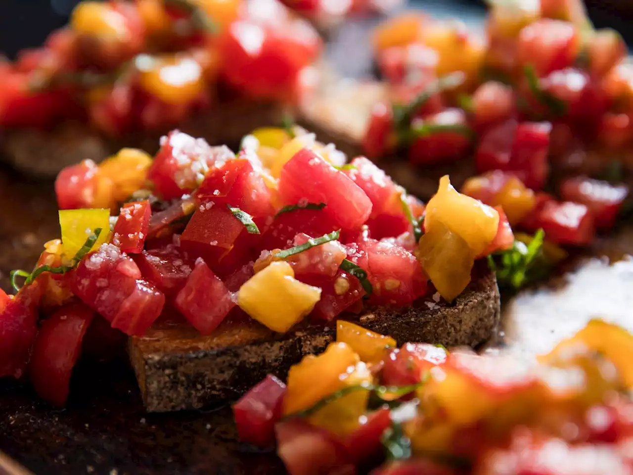 A Guide to Great Tomato Bruschetta, in Season and Out