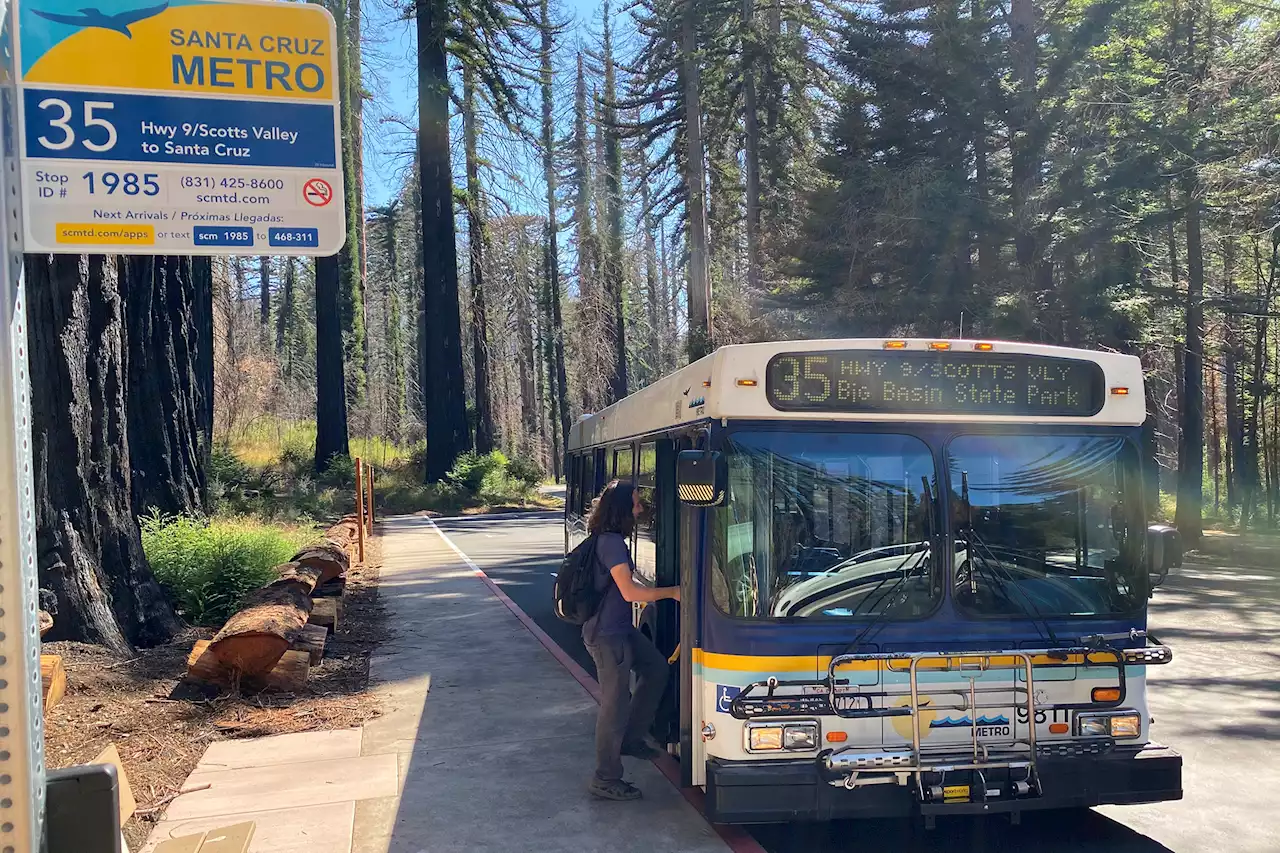 How to get to Big Basin using only public transit