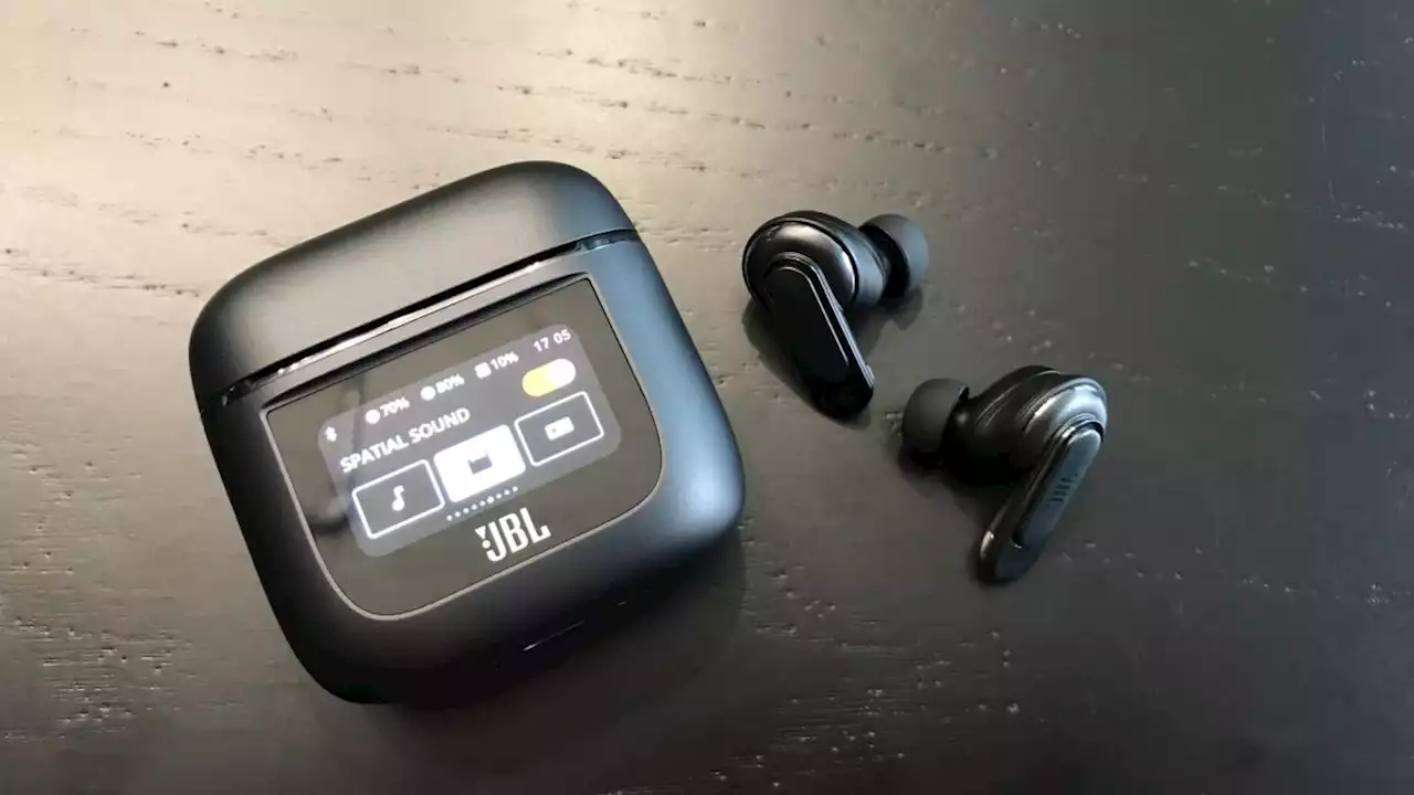 JBL put a smartwatch screen in a wireless earbuds case, and it's a gamechanger