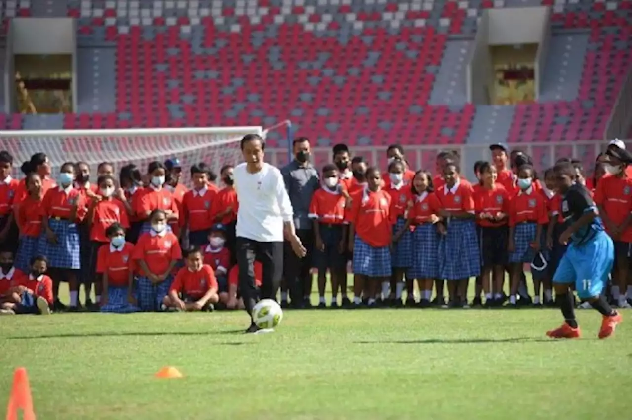 Jokowi Ingin Papua Jadi Provinsi Olahraga