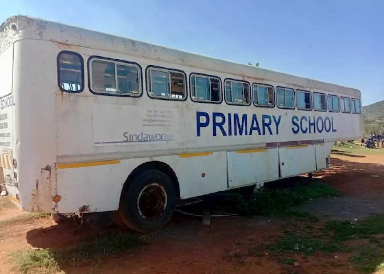 'DBE's doing nothing about it': Bus used as classroom by EC school