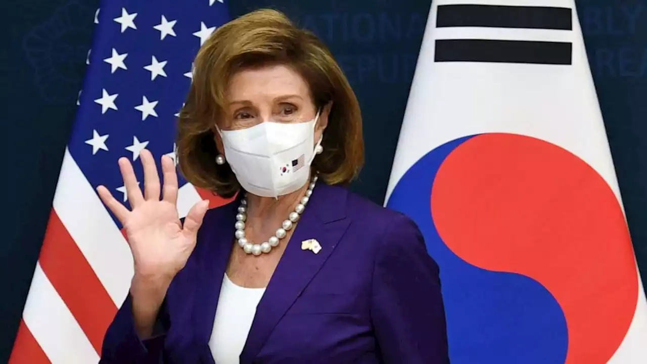 In South Korea, Pelosi vows support to denuclearize the North but avoids commenting on Taiwan, China