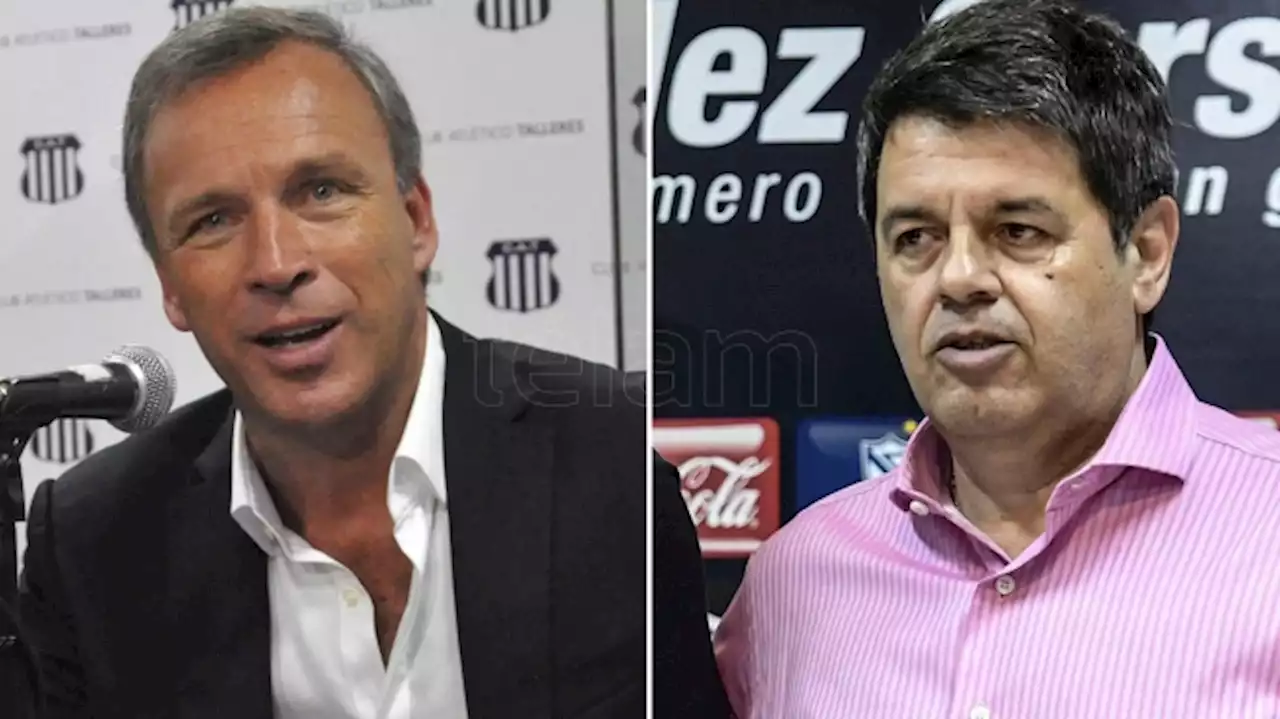 El presidente de Talleres responsabilizó a su par de Vélez por los incidentes en Liniers