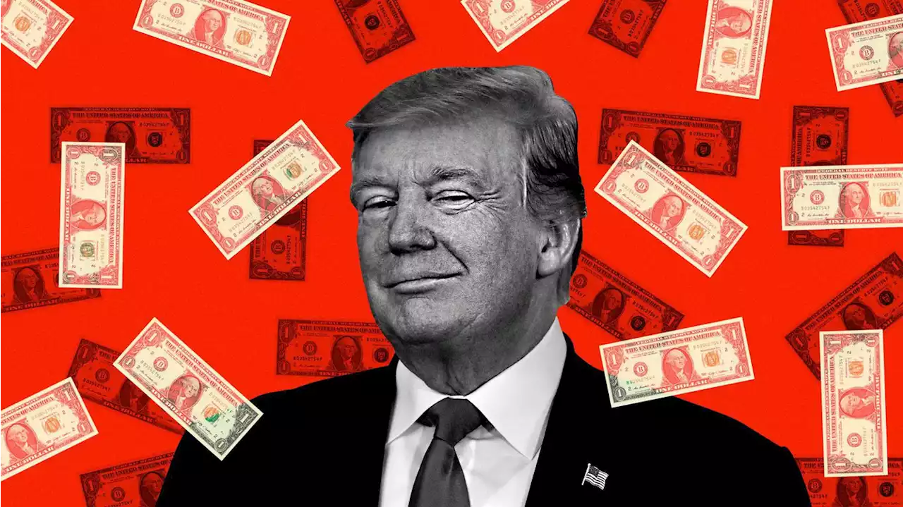 Trump is raising money off of his proposed civil service purge