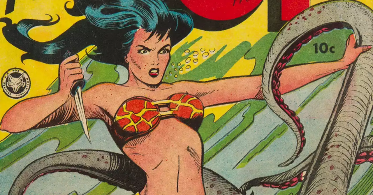 Rulah and Matt Baker's Phantom Lady in All-Top Comics, at Auction