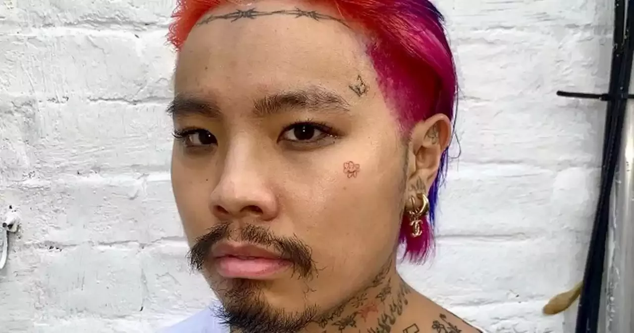 People avoided me after I got a face tattoo – but my mum says I'm handsome'