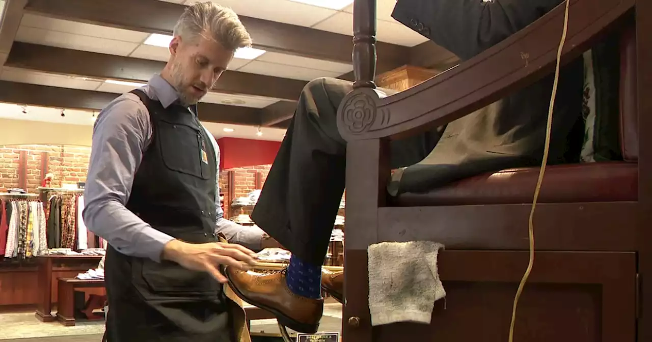 Denver shoe shiner goes viral for ASMR videos