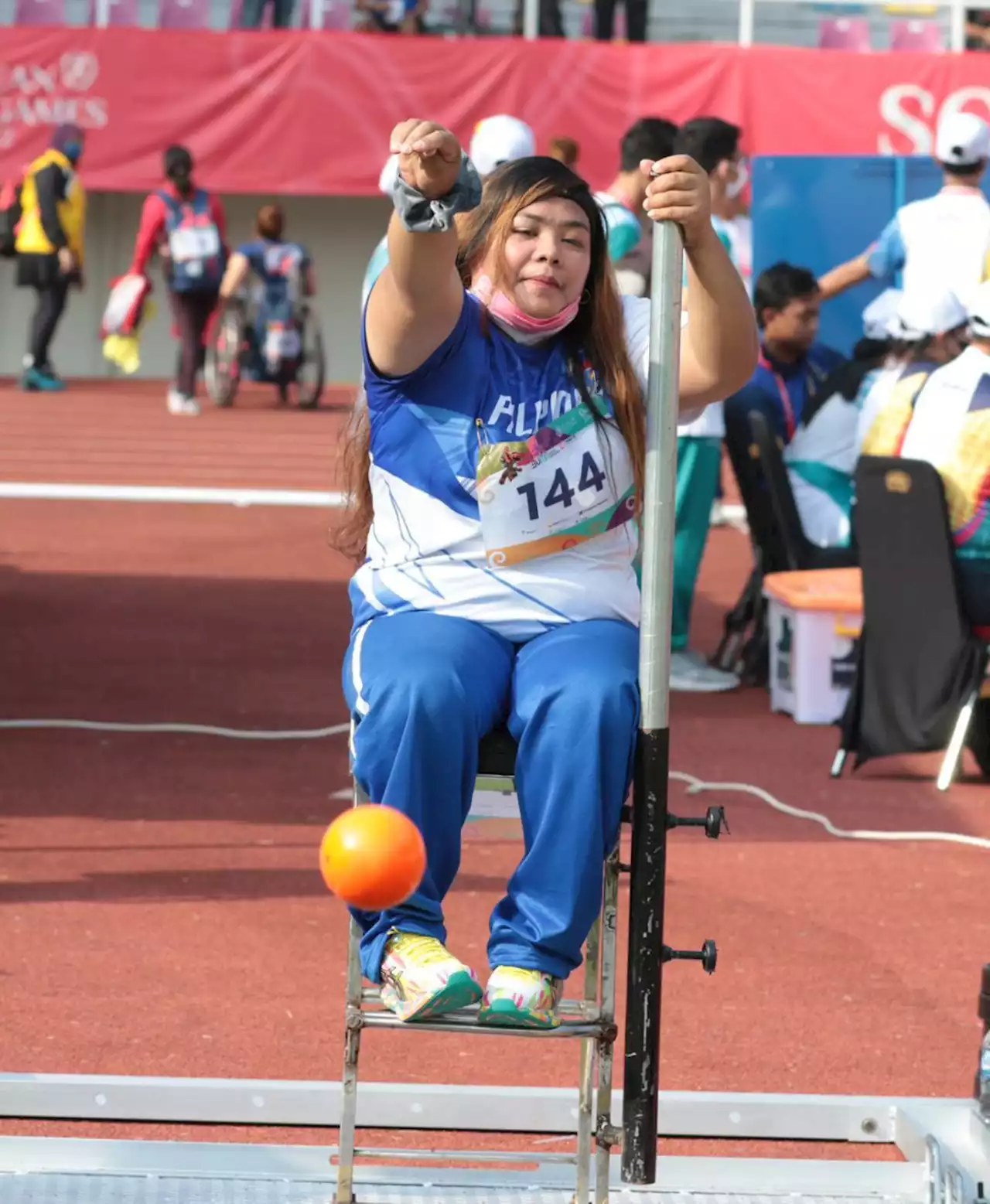 Asusano bags discus throw gold in ASEAN Para Games