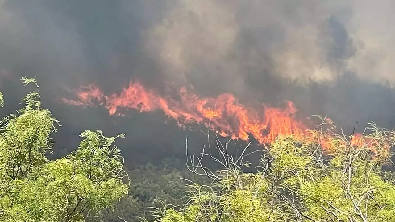 Officials work to contain Big Sky Fire north of Fredericksburg