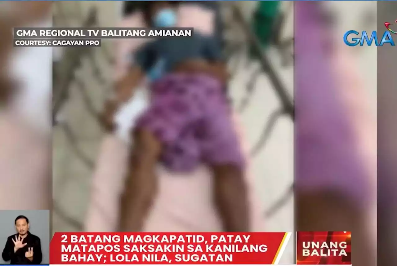Cops: 2 children dead, grandma wounded in Cagayan heist