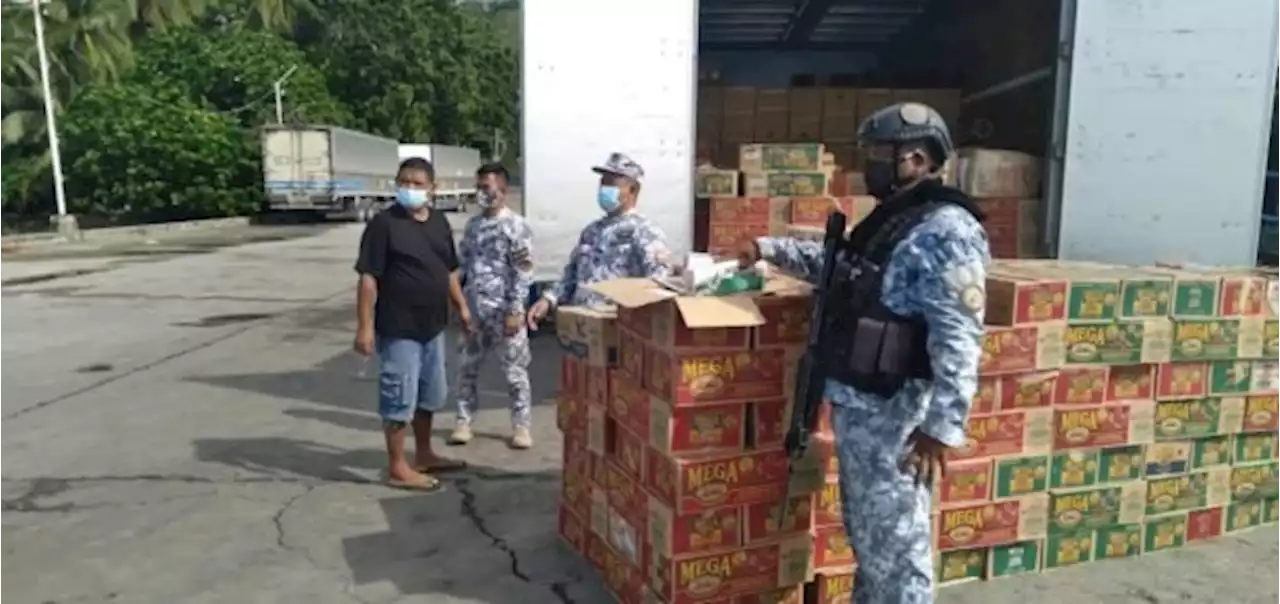 Over P2M worth of smuggled cigarettes seized in Cebu