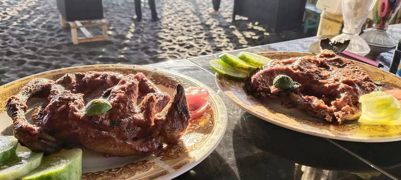 Mencicipi Ikan dan Ayam Bakar Q-La Cafe di Sunset Land, Tanjung Karang