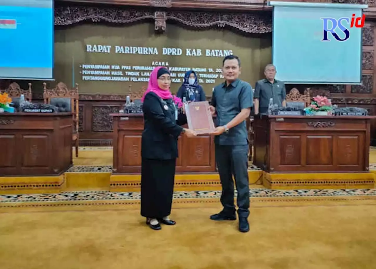 Pj Bupati Batang Sampaikan Perubahan KUA PPAS APBD Tahun Anggaran 2022