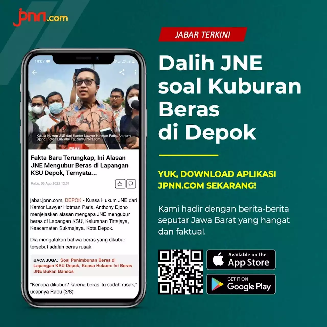 Fakta Baru Terungkap, Ini Alasan JNE Mengubur Beras di Lapangan KSU Depok, Ternyata...