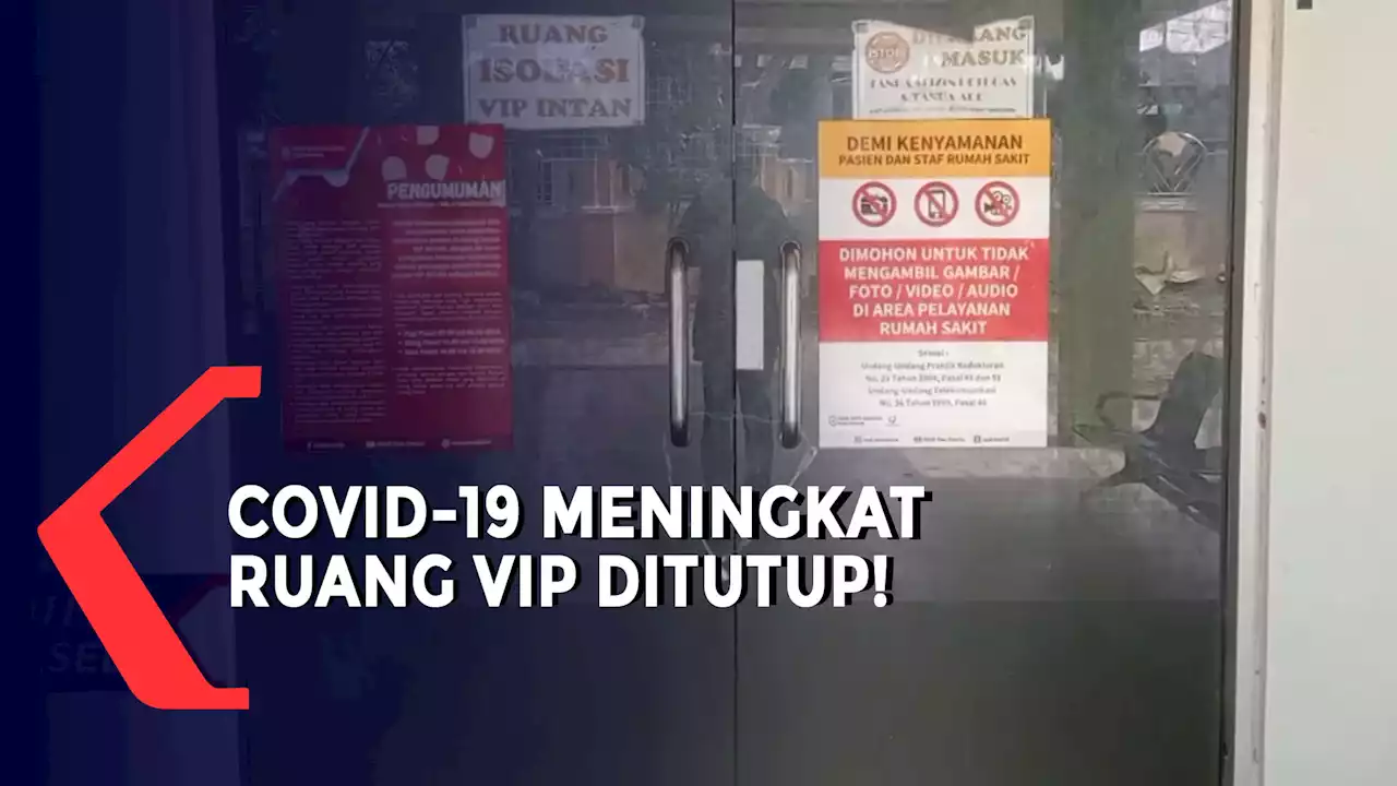 Kasus Covid-19 Melonjak, Ruang VIP Intan RSUD Ratu Zakecha Martapura Ditutup