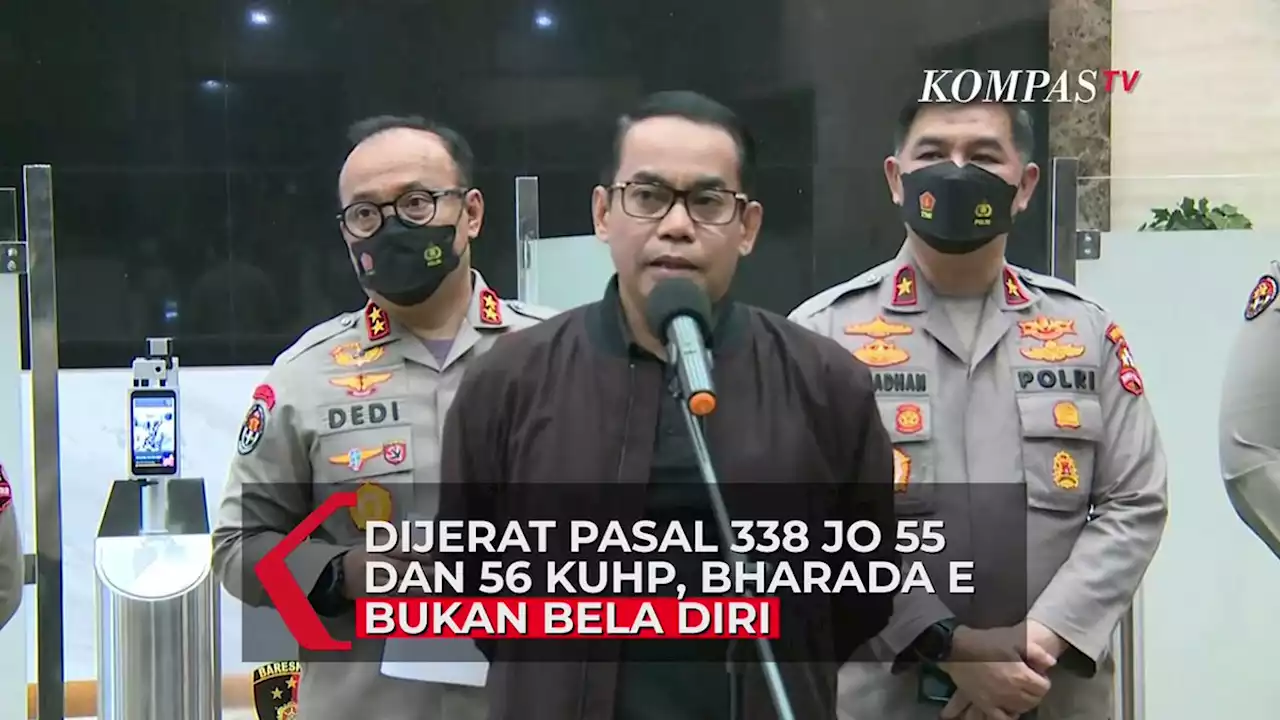 Polri Tegaskan Tindakan Bharada E Tembak Brigadir J Bukan Bela Diri!