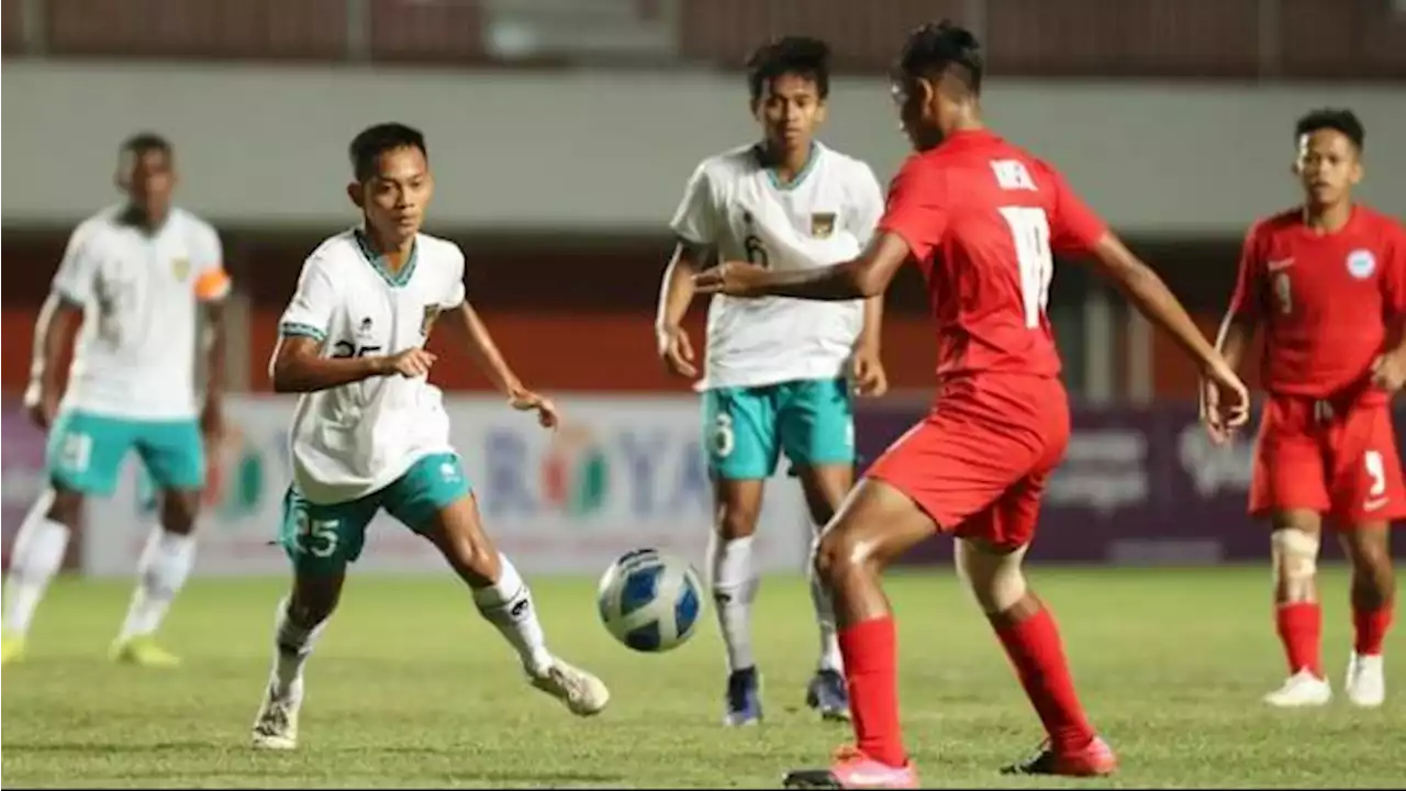 Piala AFF U16 2022: Jelang Lawan Vietnam, Dua Pemain Andalan Indonesia Cedera