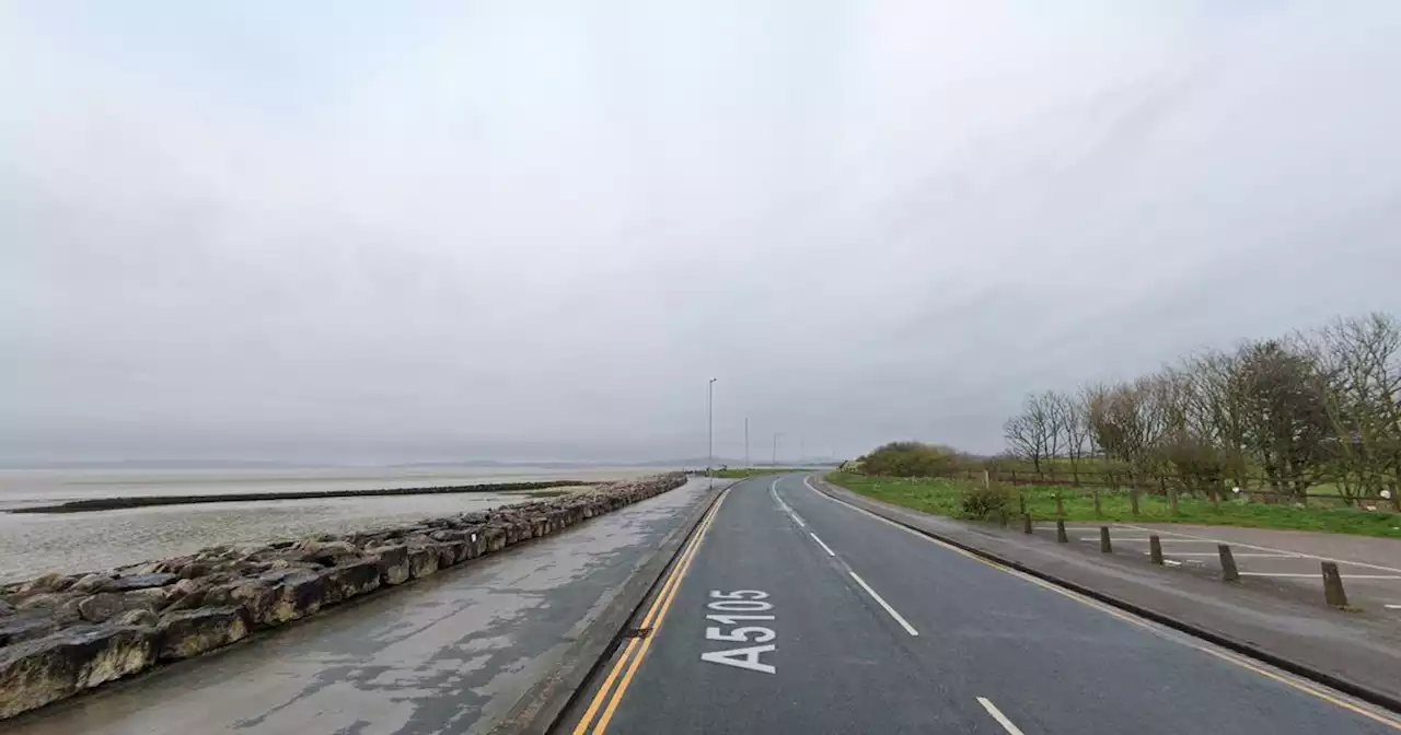 Morecambe promenade section closed in both directions after crash - updates