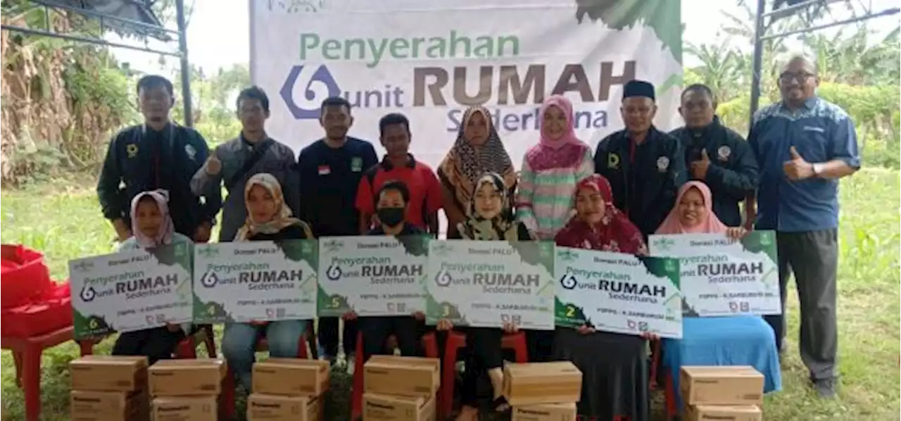 FSPPG KSARBUMUSI & NU Berikan Bantuan Rumah Kepada Penyintas Gempa dan Tsunami di Donggala