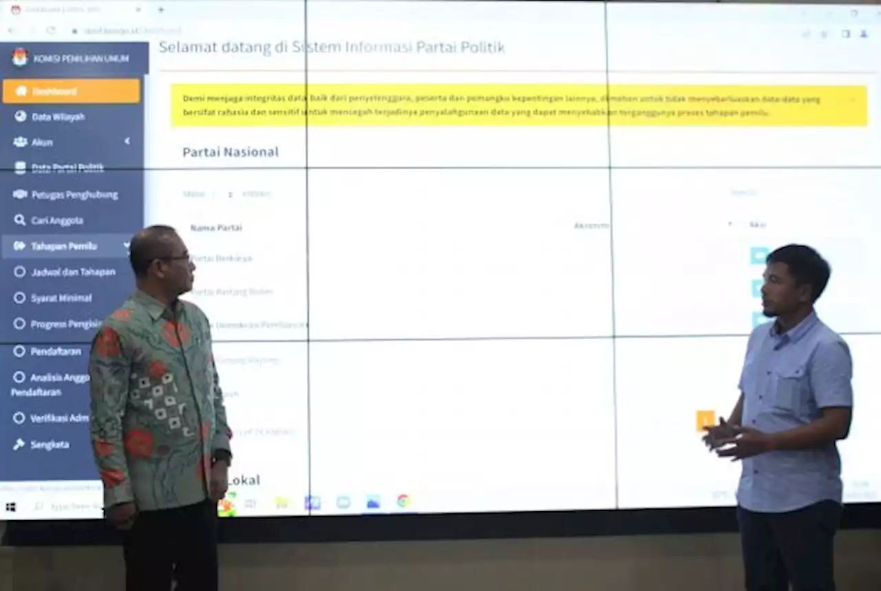 Nama Petugas KPU Dicatut Parpol Jadi Anggotanya