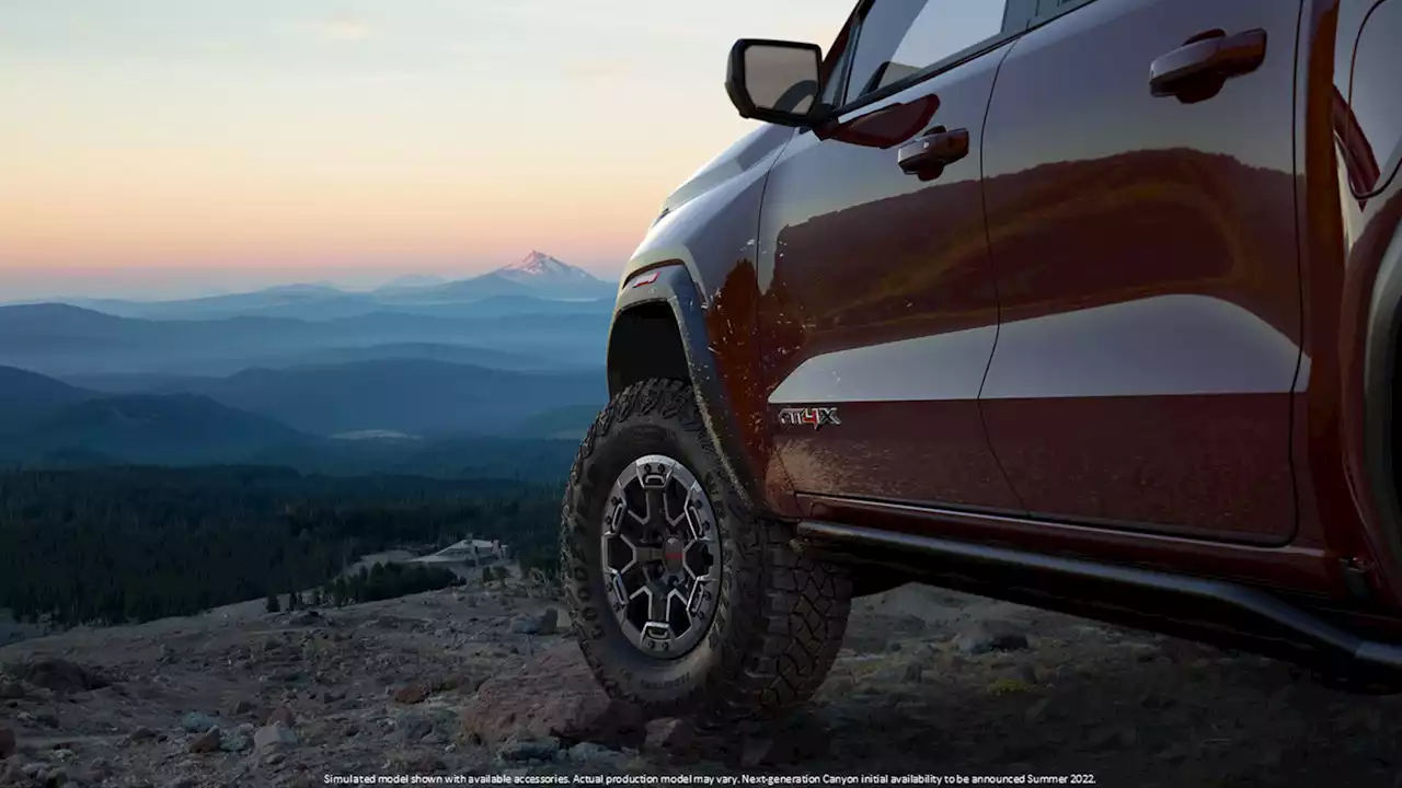 GMC Previews Next-Generation Canyon, New Off-Road AT4X Model