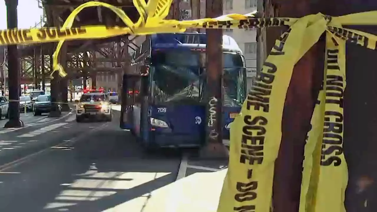 MTA Bus Slams Into Elevated NYC Subway Pillar, 13 Hurt: Officials