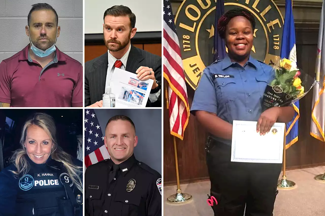 Four Louisville police officers face federal charges in Breonna Taylor’s shooting death