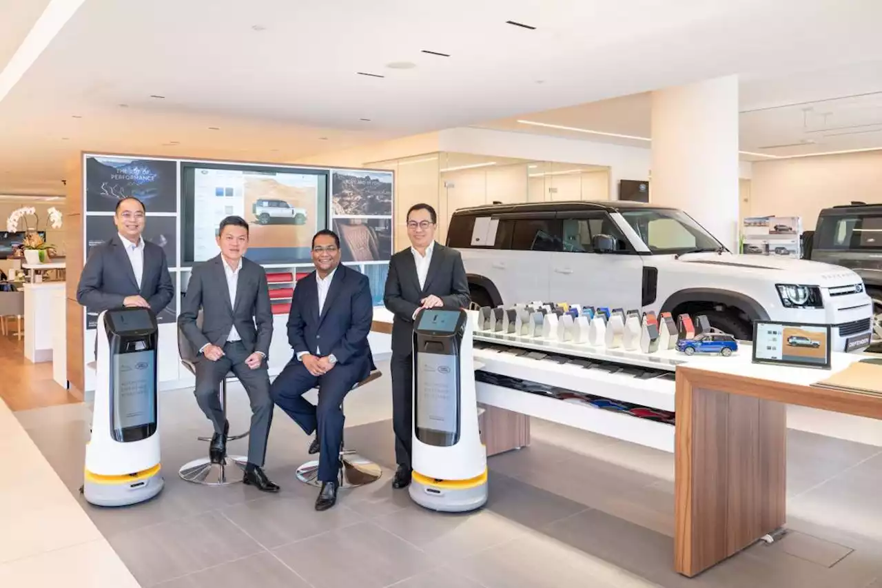 Jaguar Land Rover Malaysia adds Robot Assistants to Ara Damansara showroom for contactless assistance - paultan.org