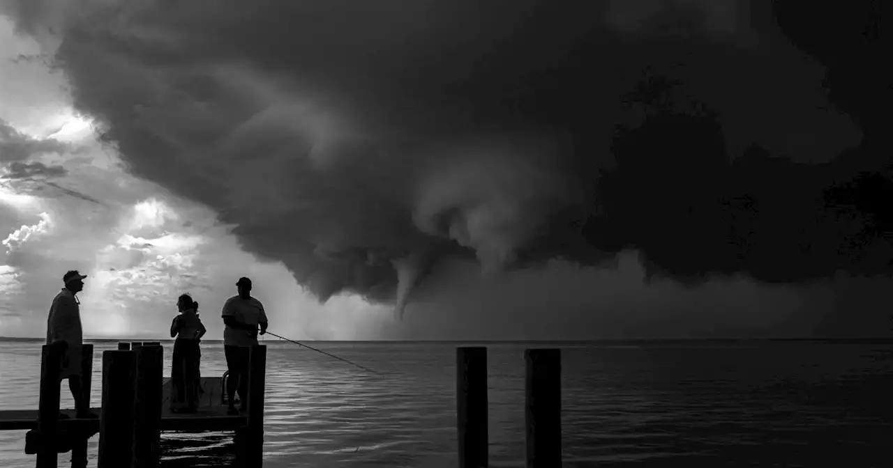 Photographer Waits Years to Capture Rare Waterspout