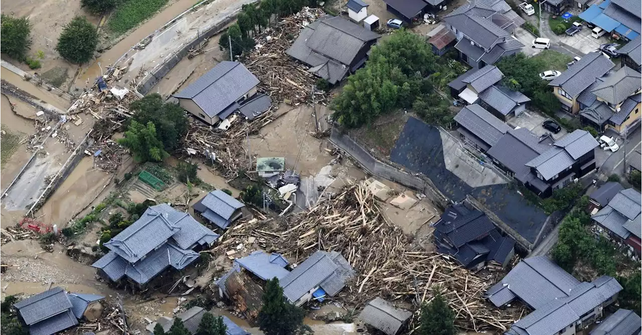 Three missing, thousands ordered to evacuate as rain pounds northern Japan