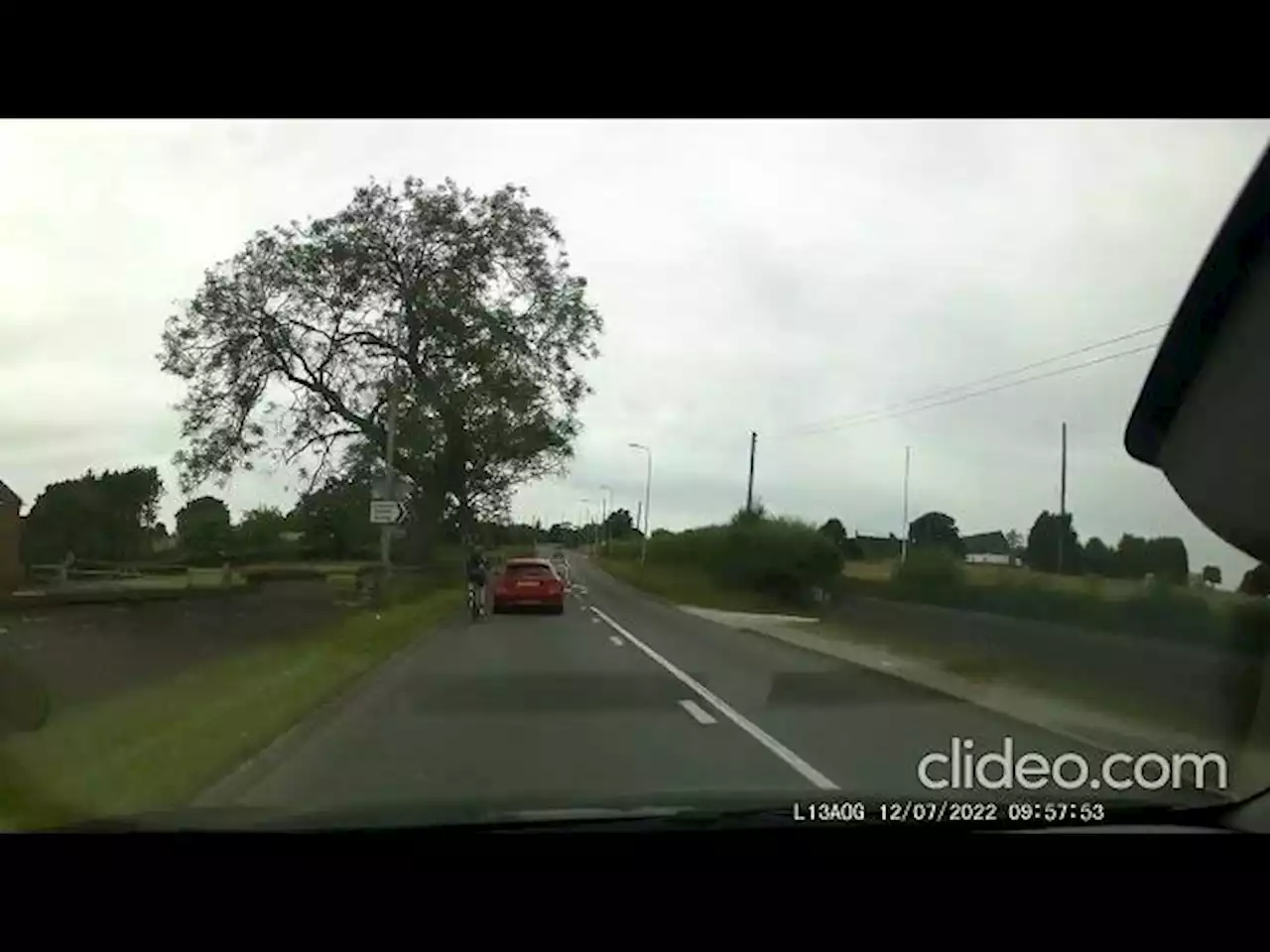 Near Miss of the Day 810: Reckless overtake towards oncoming cyclist and bus… and some afters from the impatient driver