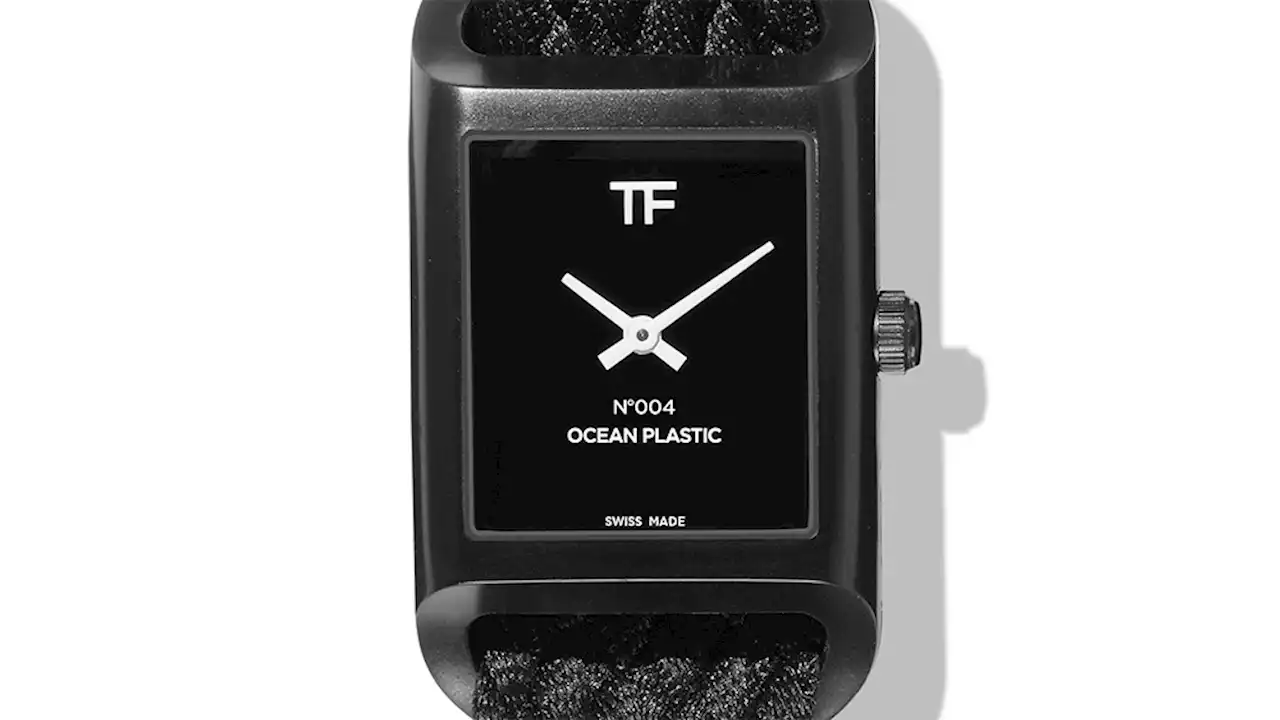 Tom Ford’s New Watch Is Made Entirely From Reclaimed Ocean Plastic