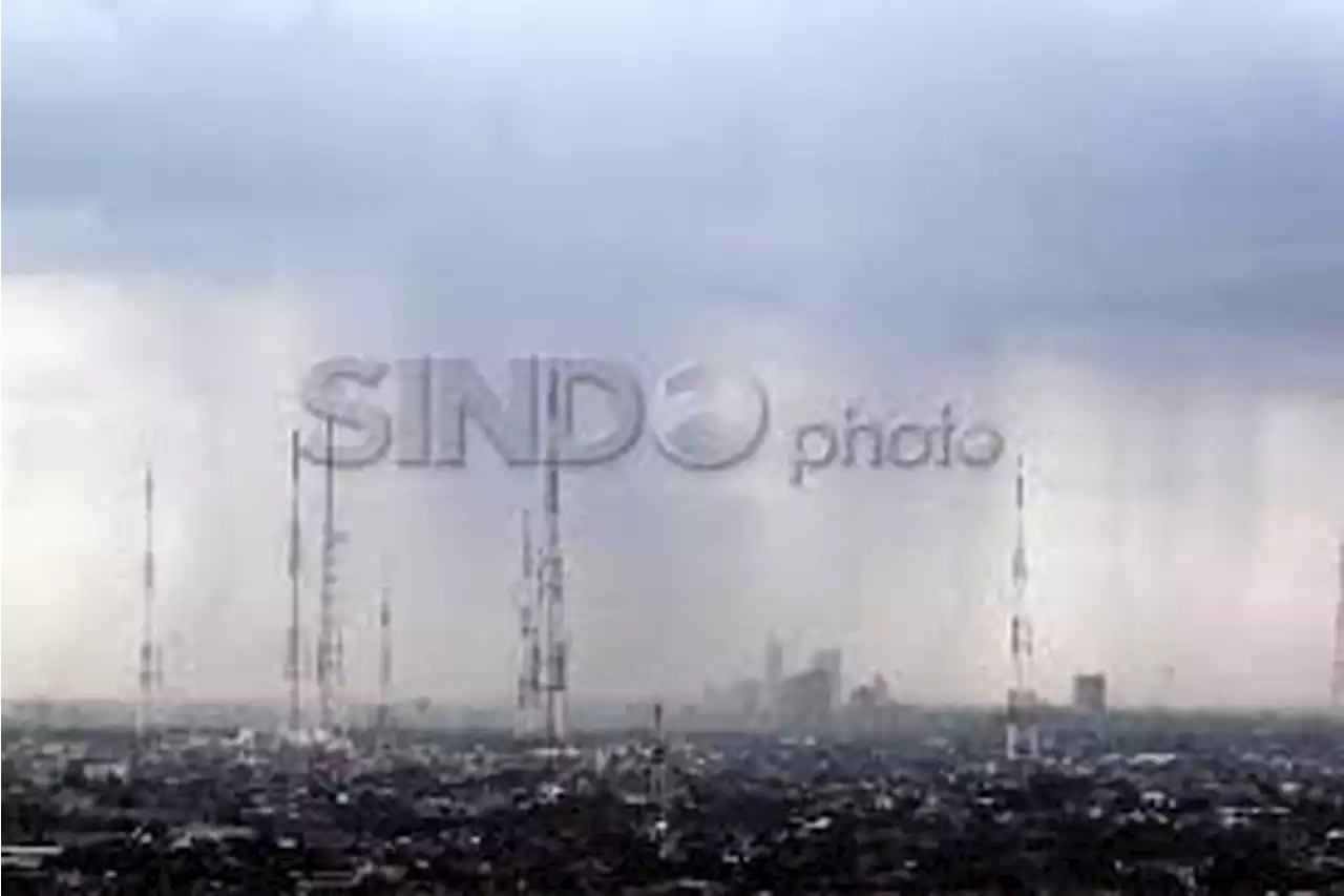 Sebagian Wilayah Jakarta Diprediksi Turun Hujan Ringan Malam Hari