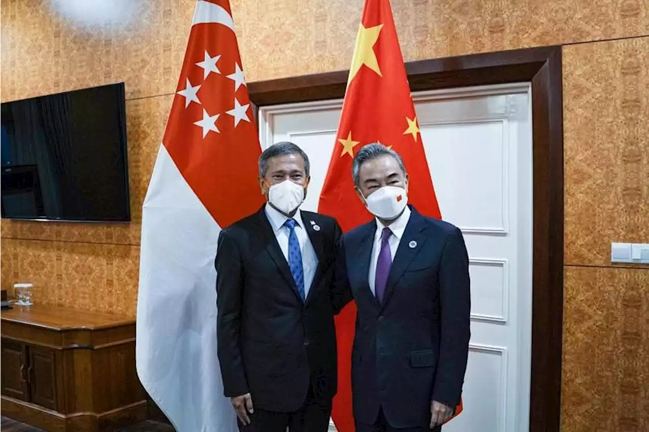 Vivian Balakrishnan stresses need to avoid miscalculation, accidents in meeting with China's Wang Yi